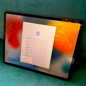 iPad Pro (12.9-inch) (3rd generation) with Cellular. 256 GB. EUC.